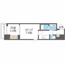 CAVANA本町の物件間取画像